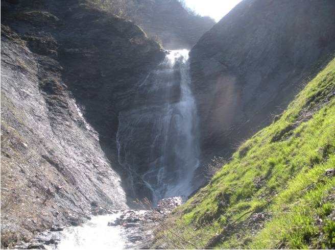 Les cascades de Valmorel