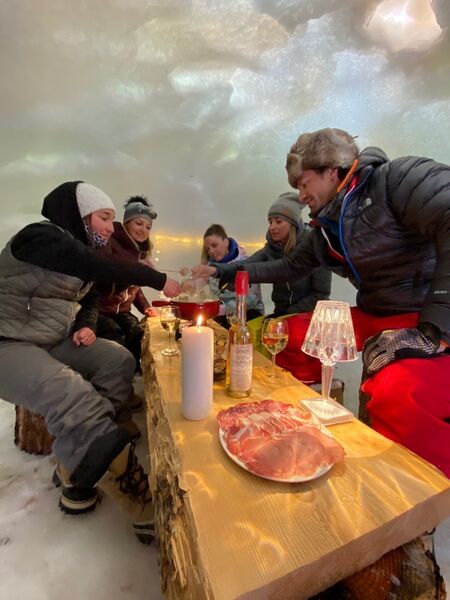 Igloo food - © Gilles Baron Igloo food - © Gilles Baron