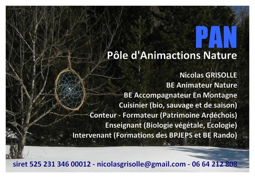 Rallyes Pédestres Surprises avec PAN - Nicolas Grisolle - Darbres
