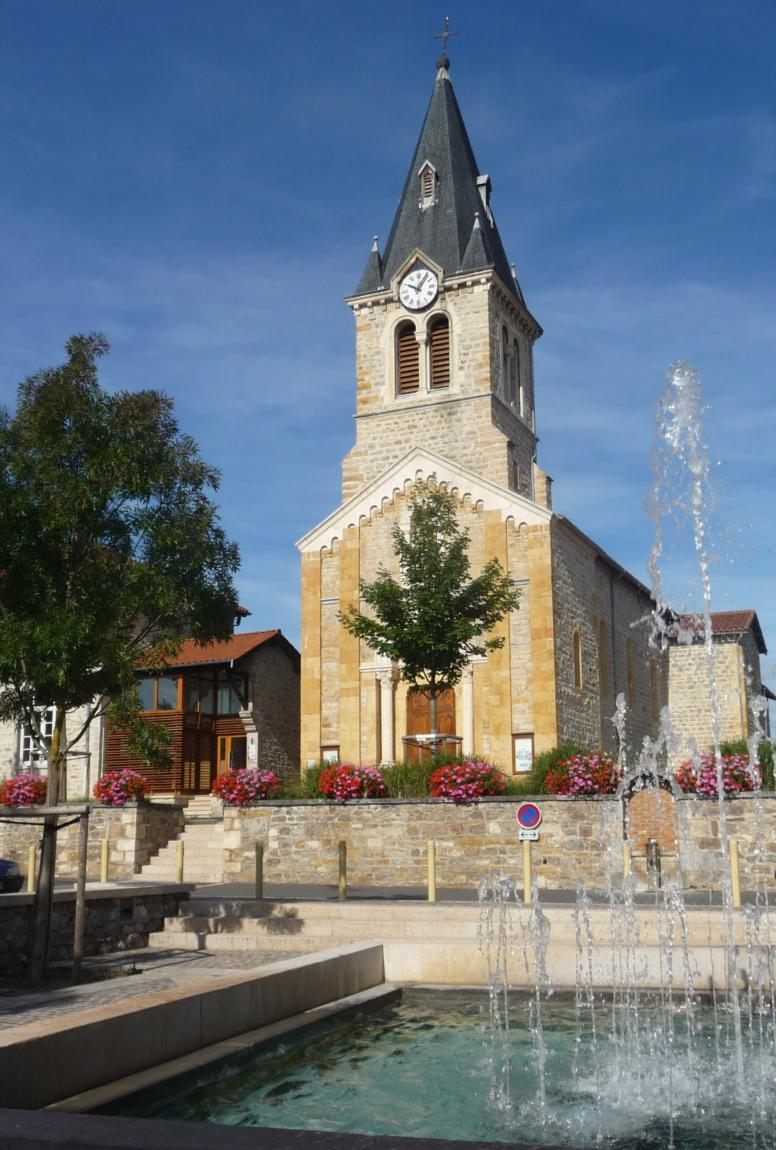 L'église de Dommartin