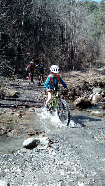 VTT avec les enfants, Champsaur à vélo - © R. Frison Champsaur à vélo - © R. Frison