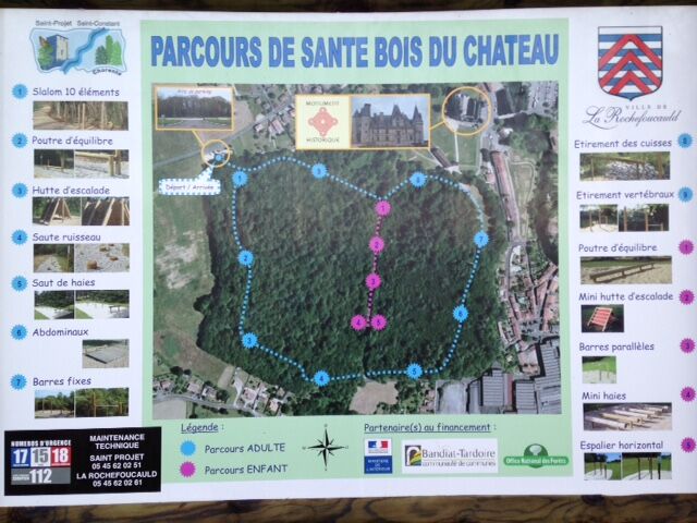 Parcours De Sant Bois Du Ch Teau De La Rochefoucauld La