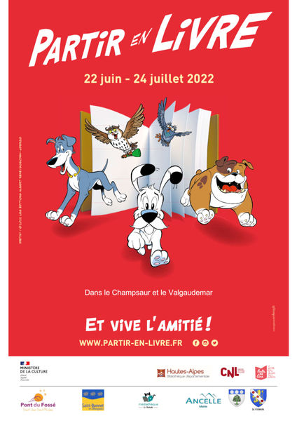Partir en livre à la bibliothèque de St Firmin en Valgaudemar - © Partir en livre Partir en livre - © Partir en livre