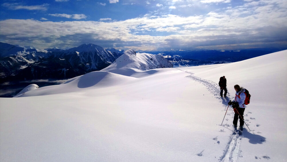 Ski de randonnée avec Eric Fossard - © Eric Fossard