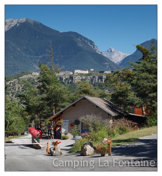 La Fontaine -Camping -Réotier -Guillestrois-Queyras