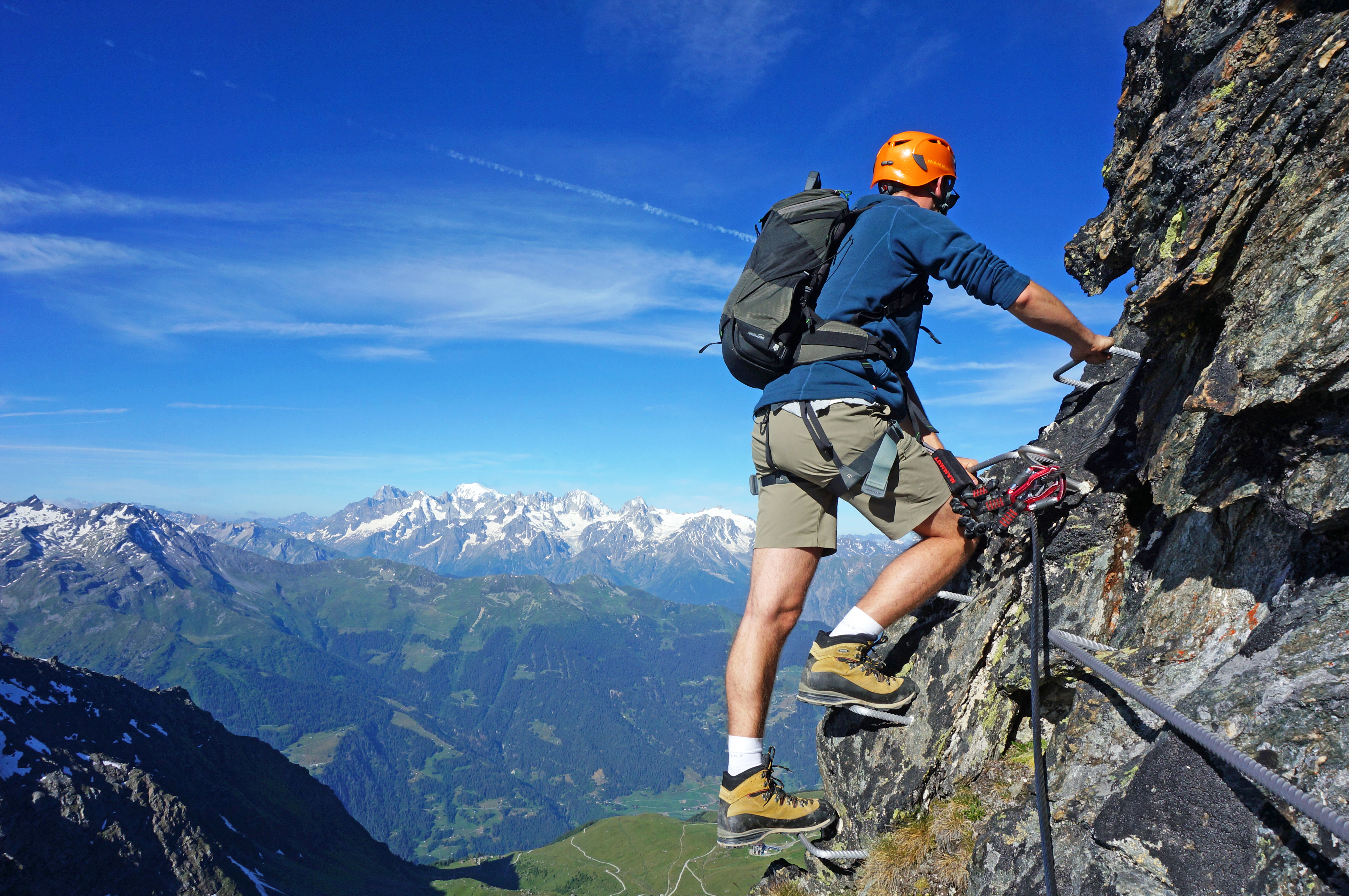 via ferrata backpack