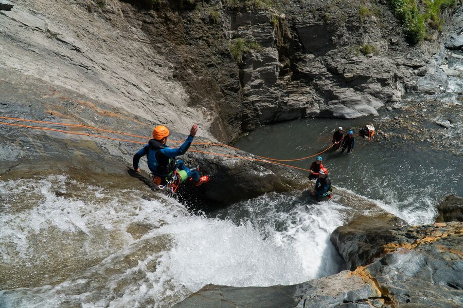Canyoning Chazelet La Grave / No Limit Rafting
