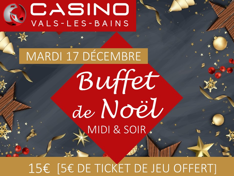 Buffet de Noël - Vals-les-Bains