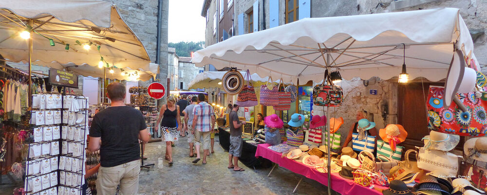 Marché nocturne de Largentière - Largentière
