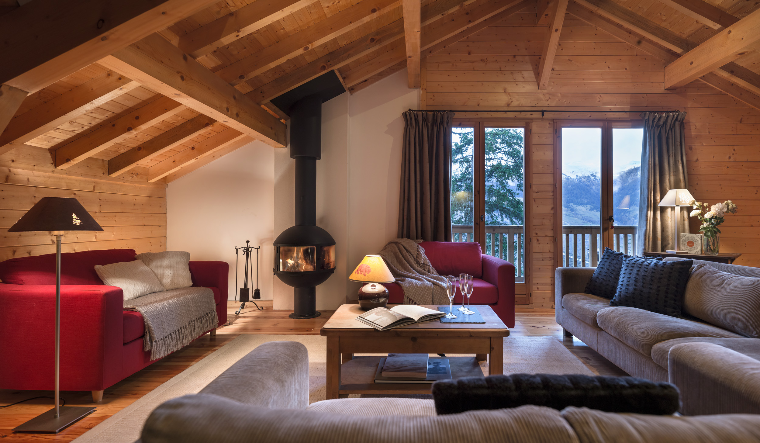 location chalet 3 vallees 12 personnes