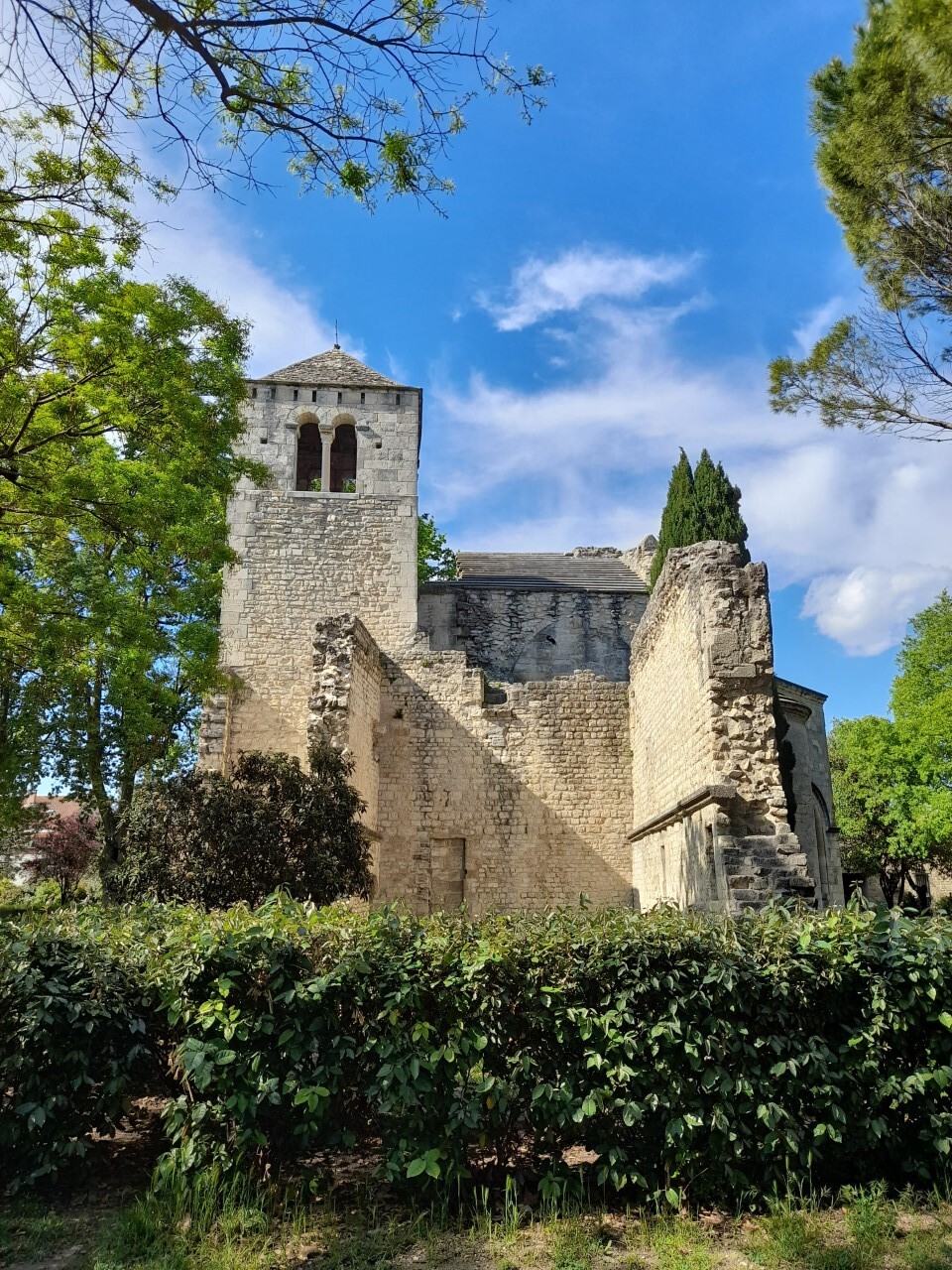 jardin de l'abbaye Saint-Ruf