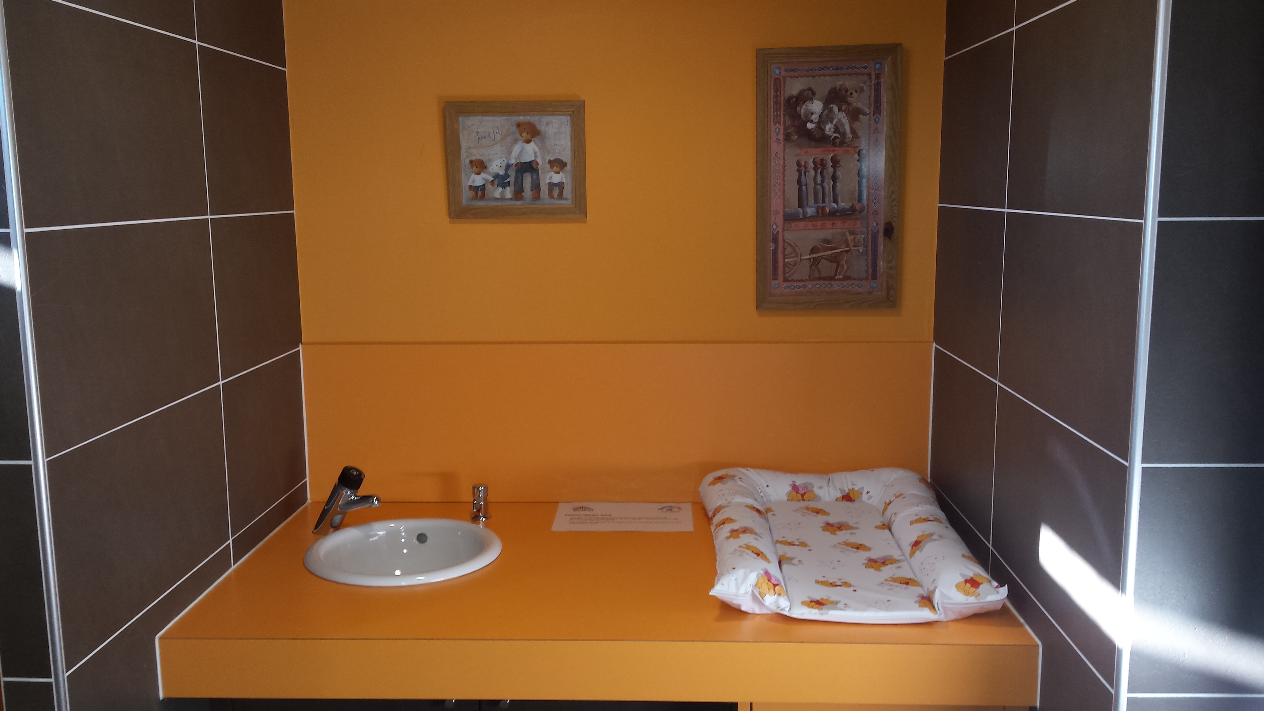 Espace change bébé