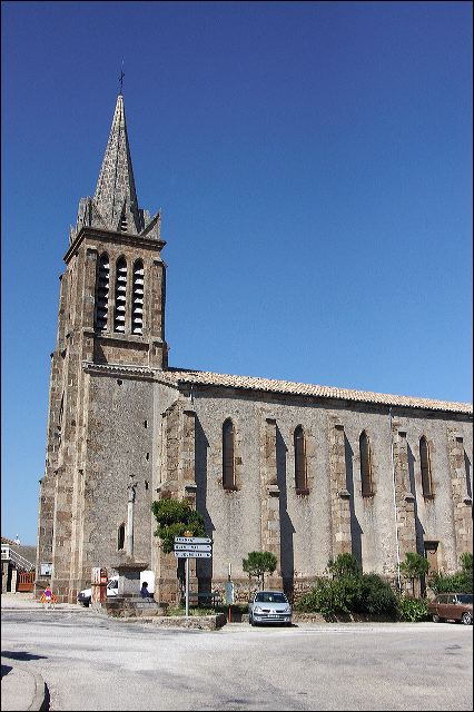 Eglise de Saint-Didier (Préaux,Ardèche), Site et monument 