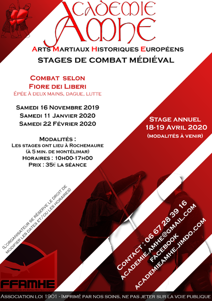 Stage de combat médiéval - Rochemaure