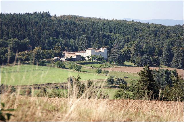 Château le Plantier (Saint-Alban-dAy,Ardèche), Site et mo
