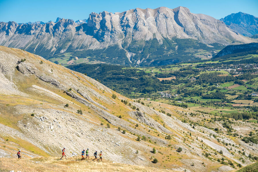 Exploration des sentiers trail du Dévoluy - © Alexandre Gelin Exploration des sentiers trail du Dévoluy - © Alexandre Gelin