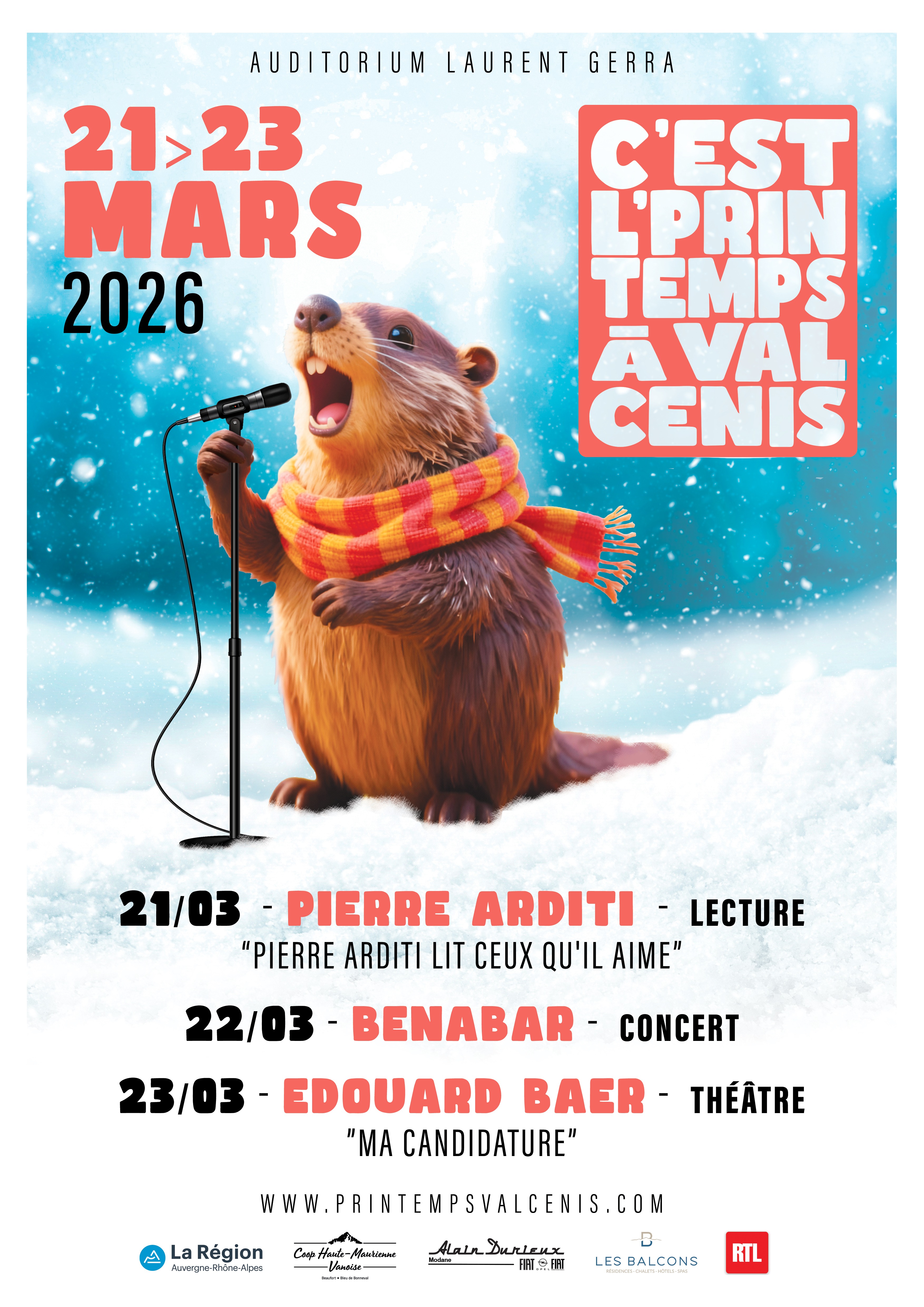 Festival C’est L’printemps à Val Cenis – Bénabar revient ! | Explore ...