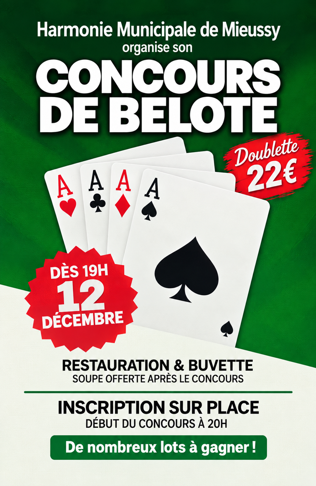 Concours de belote