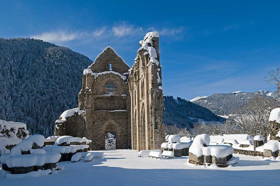 L'abbaye Sainte-Marie d'Aulps