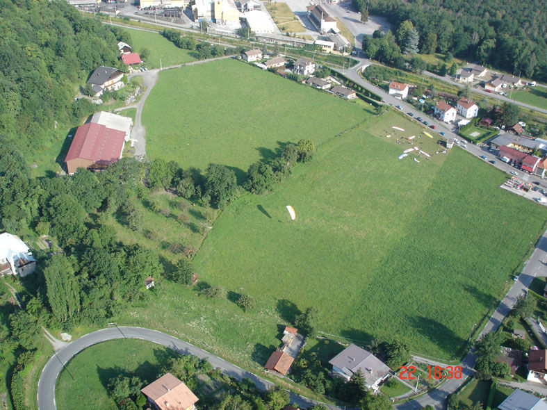 Atterrissage de Chedde