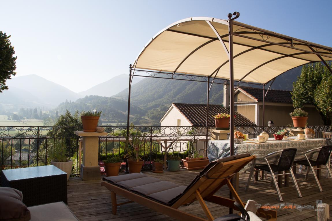 Terrasse chambre