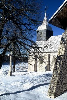 La Chapelle de Retord au Grand Abergement sur le Plateau de Retord