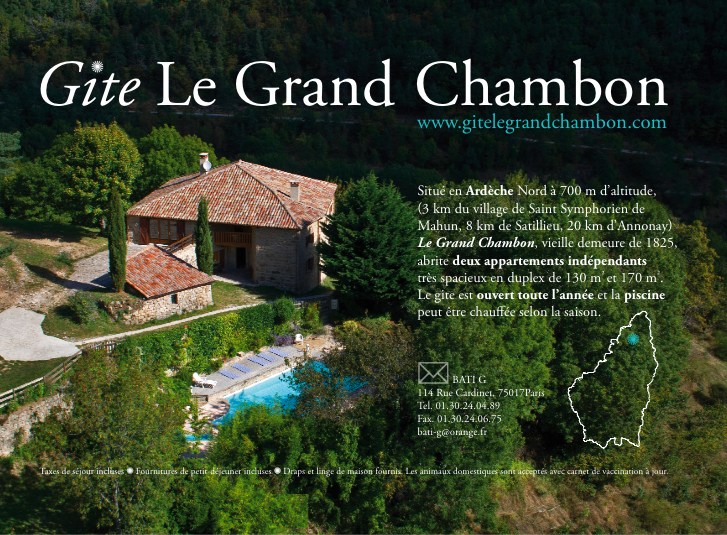 Le grand Chambon: appartement hiver (Saint-Symphorien-de-Mah