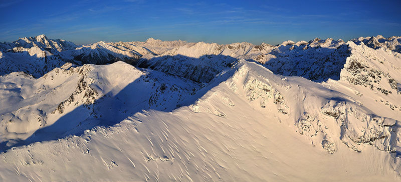 Mont Valaisan hiver