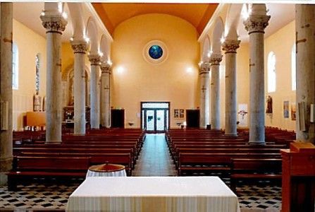 Villeurbanne - église Nativité, intérieur
