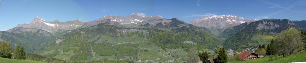 La chaîne des Aravis