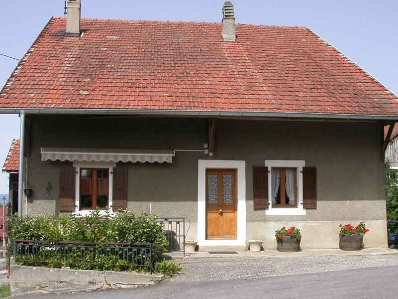 Vue extérieure de la maison - Ferme de Milly