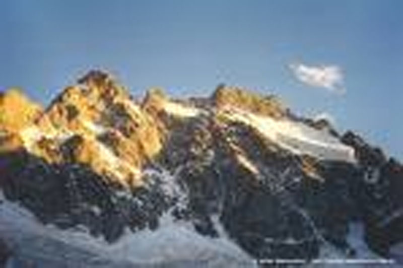 Aile froide, escalade, ecrins hautes alpes