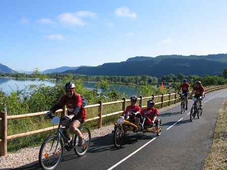 Viarhôna dans le Bugey