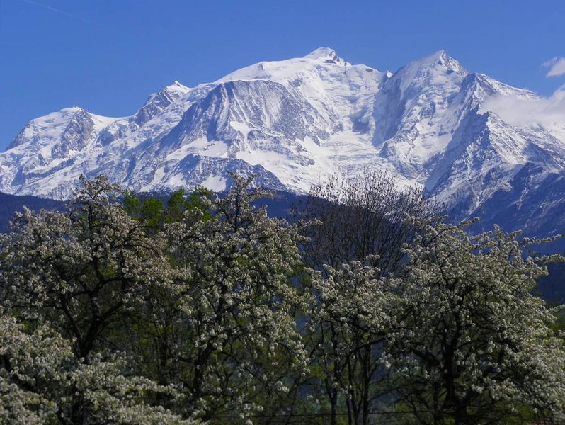 Mont Blanc au printemps