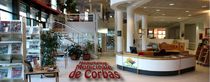 intérieur de la médiathèque