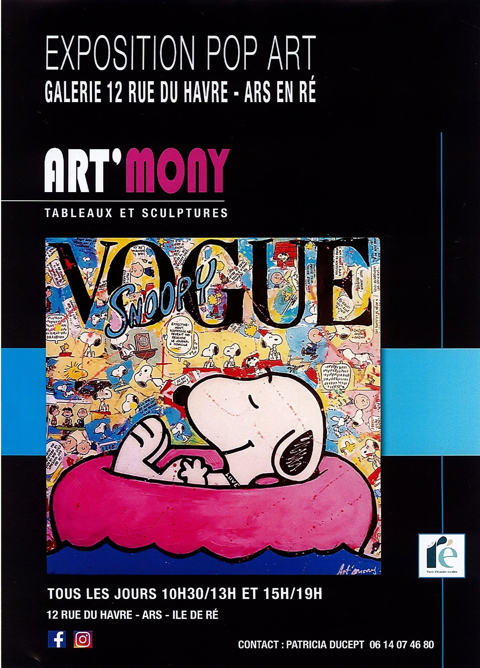 Exposition Art'Mony de Patricia Ducept - Pop art
