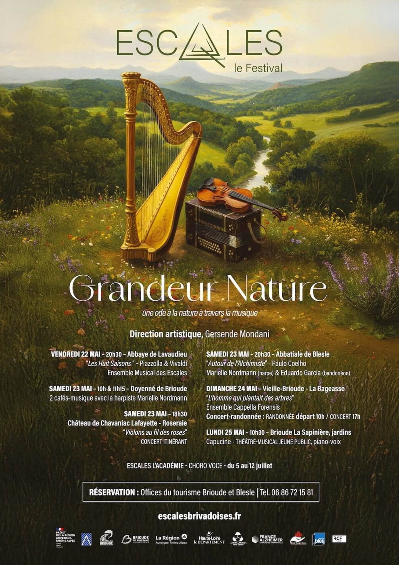 "Les huit saisons" Piazzolla - Vivaldi dans le cadre des Escale le Festival