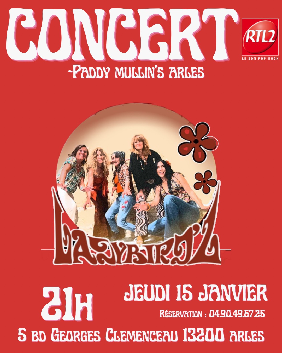 Concert – LadyBird&rsquo;z au Paddy