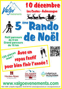 5ème Rando de Noël, Valgo évènements - © 5ème Rando de Noël, Valgo évènements 5ème Rando de Noël, Valgo évènements - © 5ème Rando de Noël, Valgo évènements
