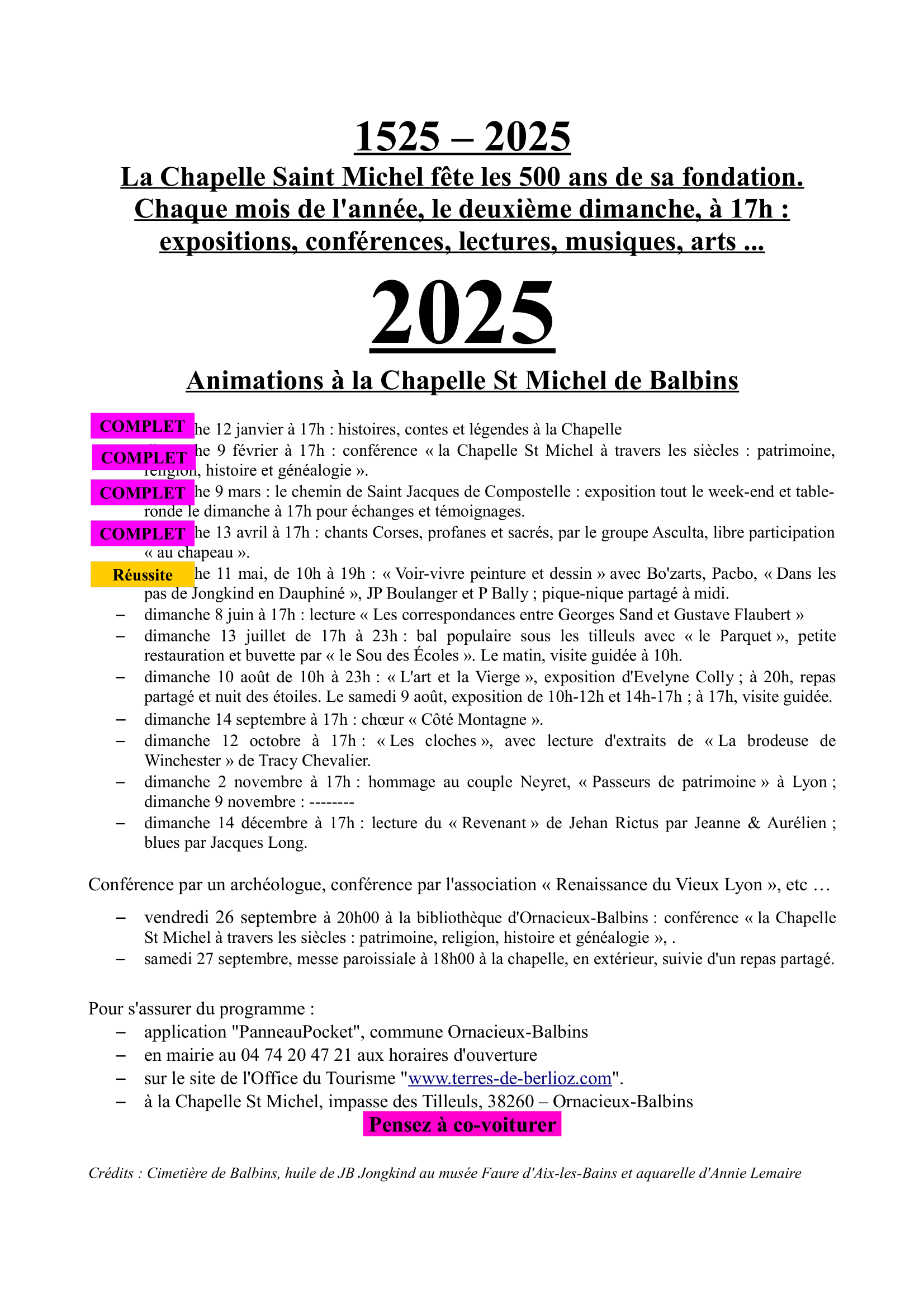 Conférence Renaissance du vieux Lyon_Ornacieux-Balbins