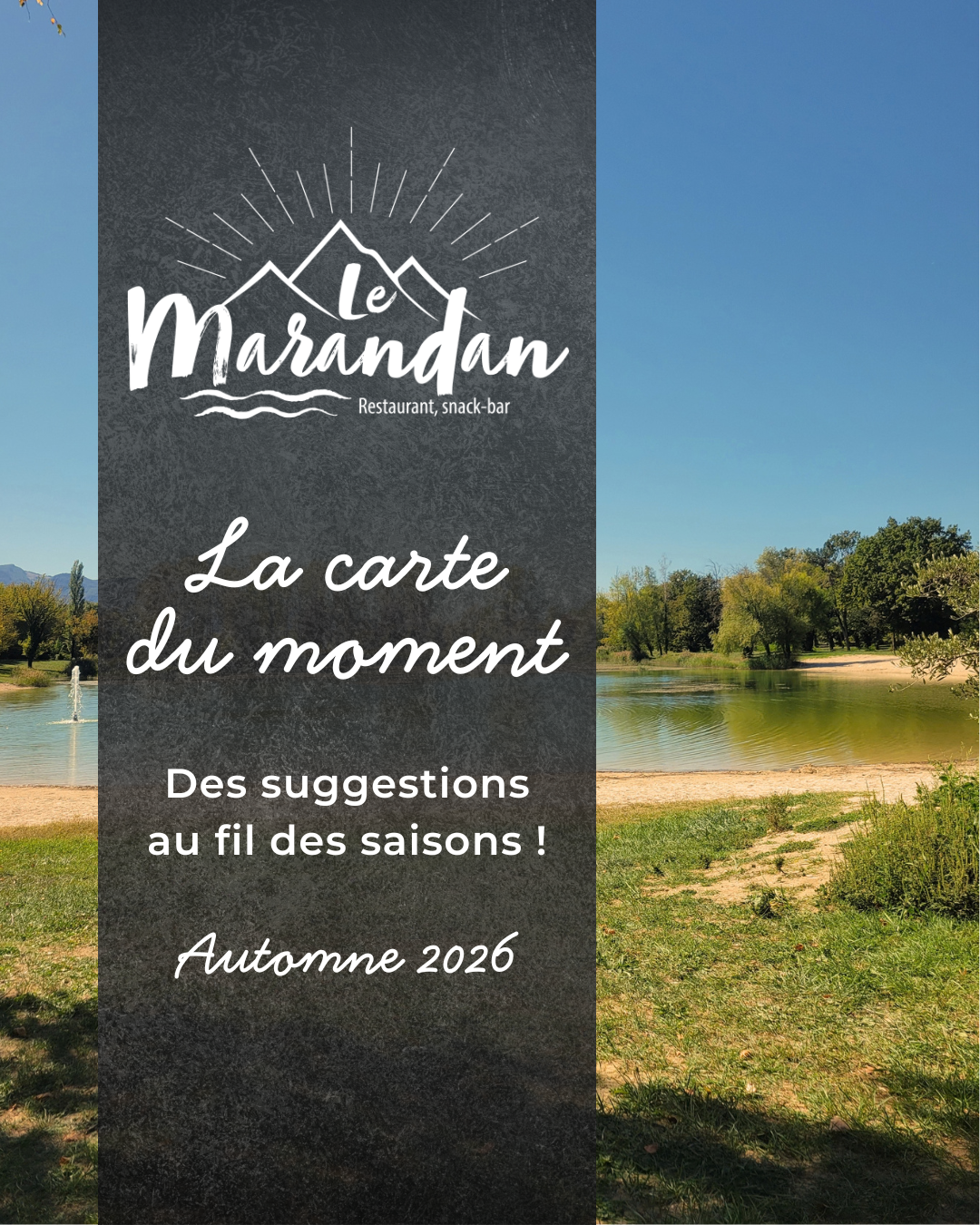 La carte du moment - Automne 2026