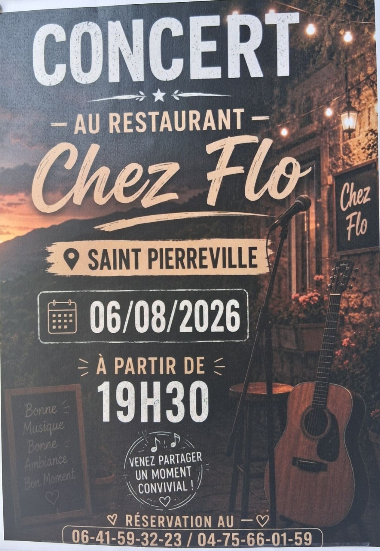Concert Chez Flo !
