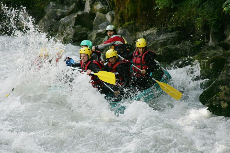 Rafting sur le Doron