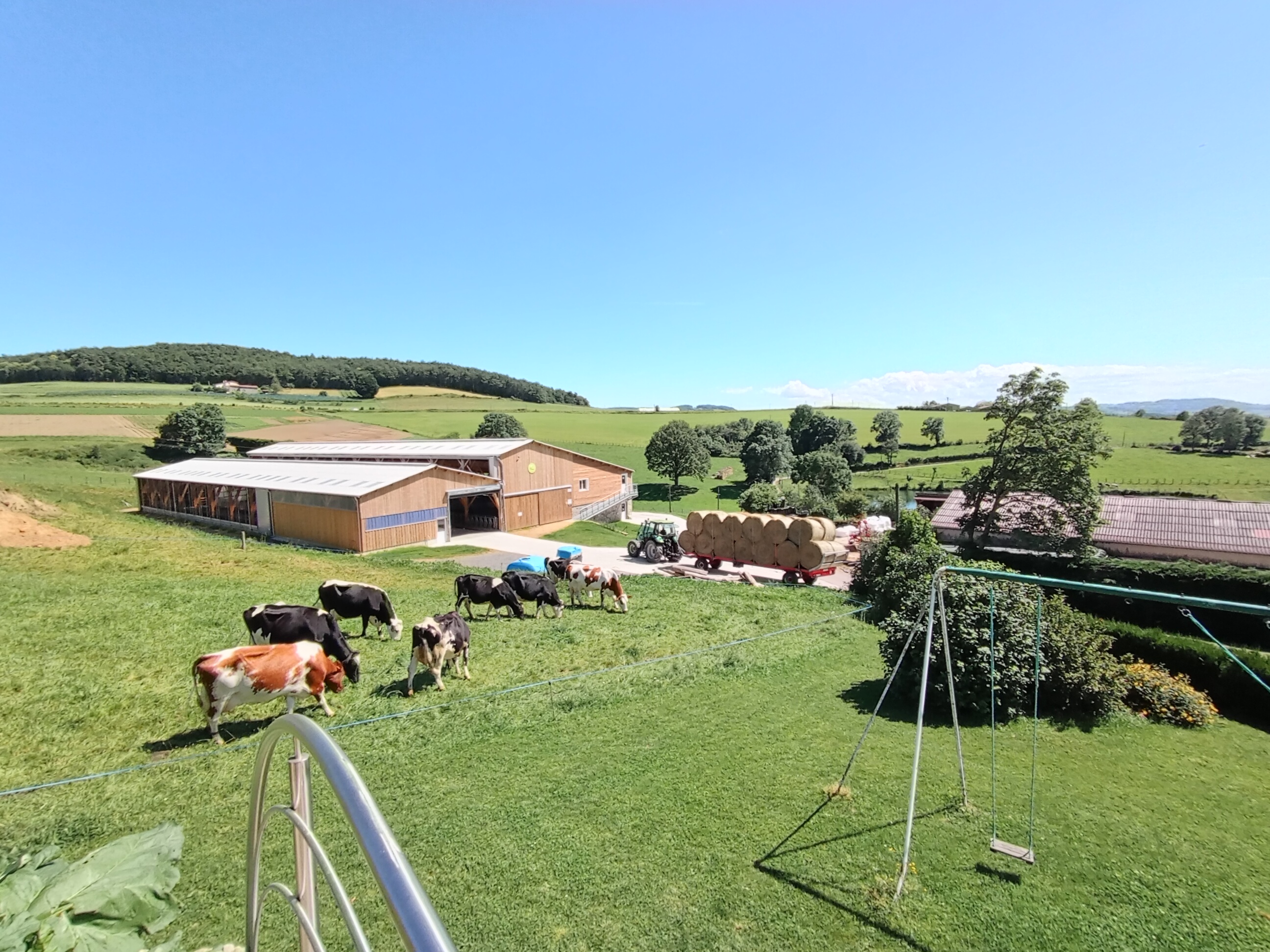 Vue de la ferme