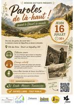 Quand le Désert se raconte