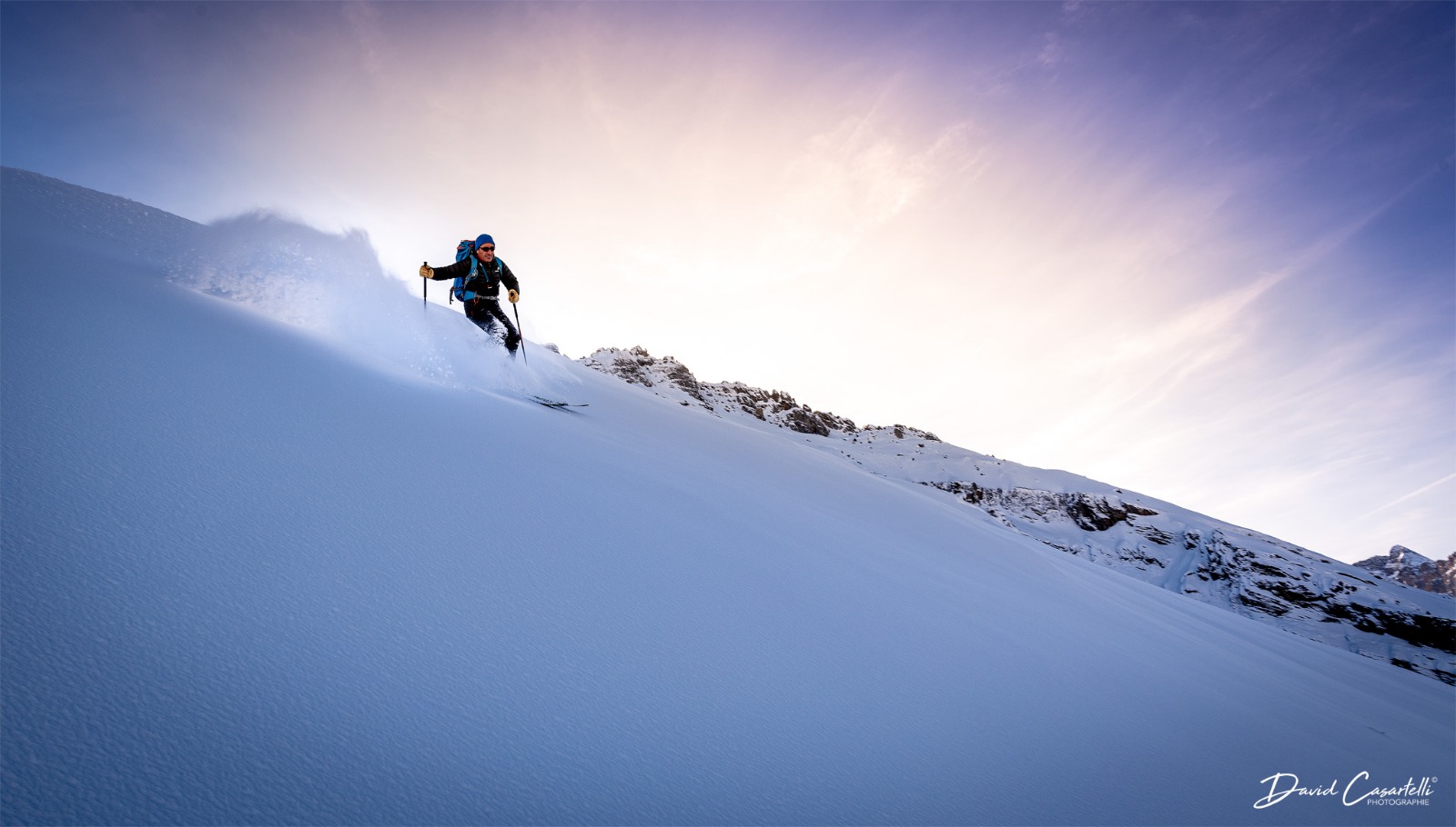 Laurent guide de haute montagne à Flaine