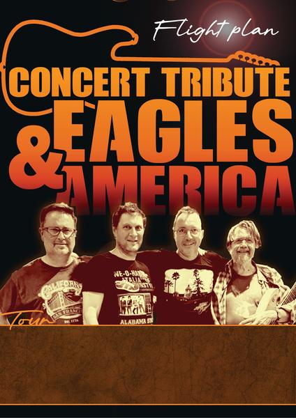 Soirée hommage aux groupes EAGLES & AMERICA avec FLIGHT PLAN Tribute à L'Usine Marcoussis 