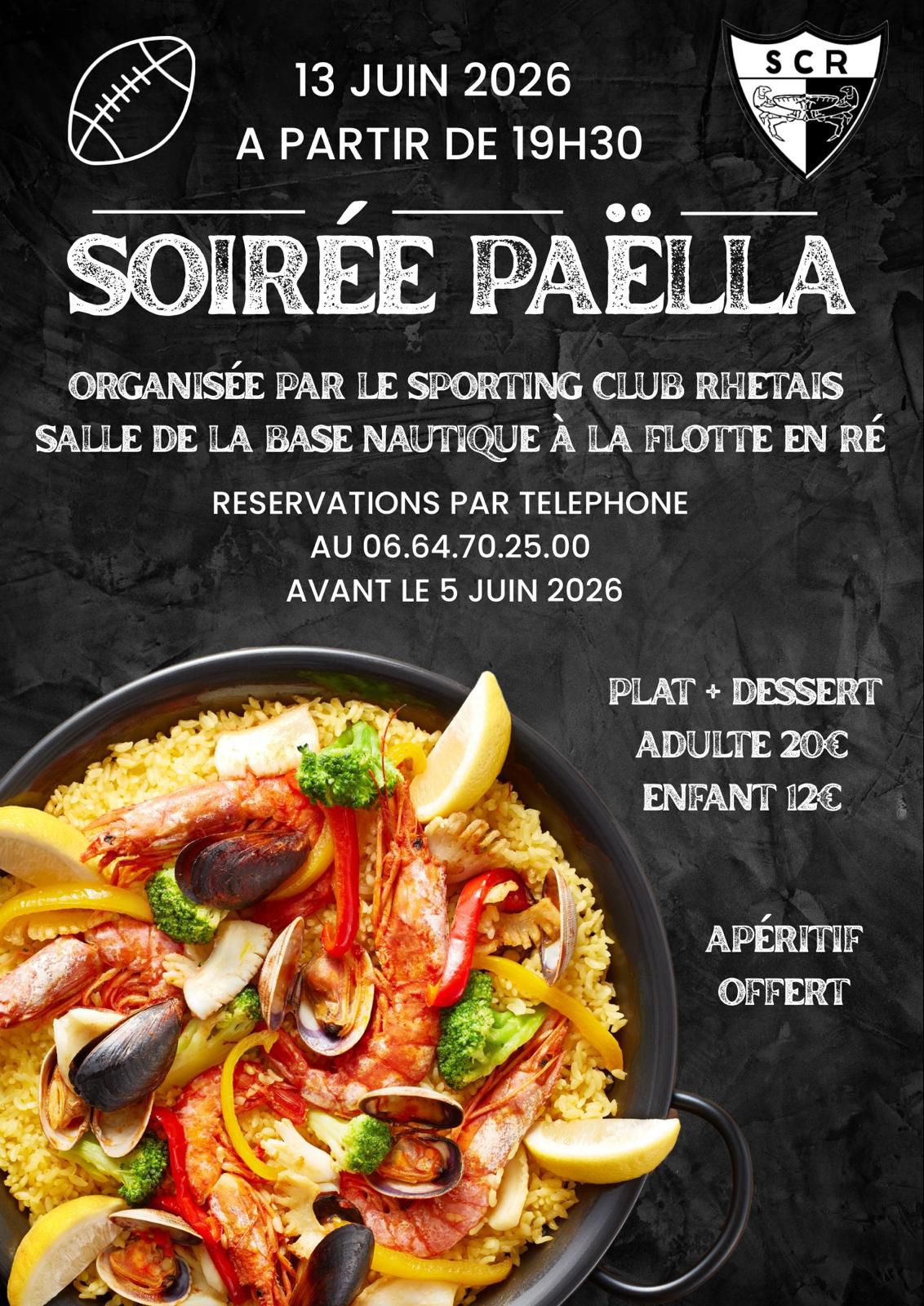 Soirée Paëlla