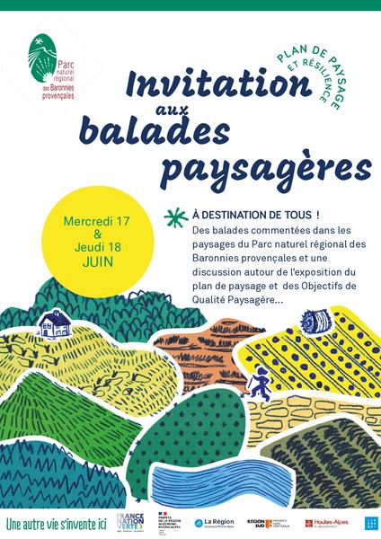 Balade paysagère à Garde Colombe