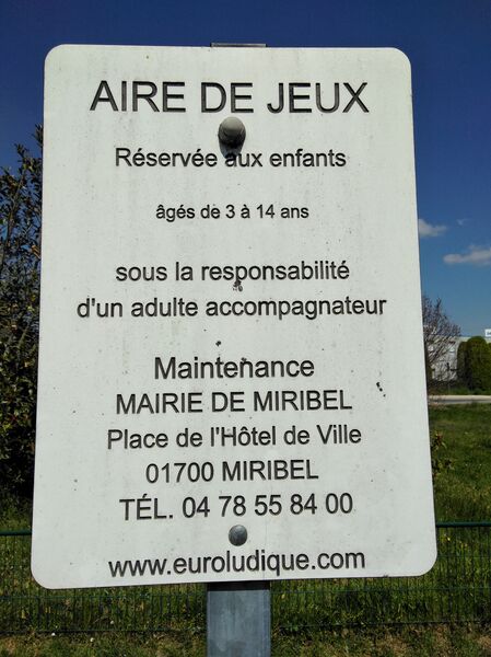 Aire de jeux des Echets